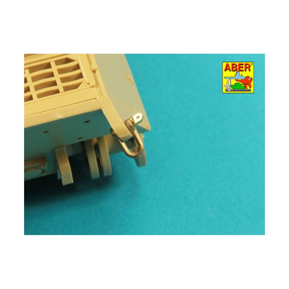 Late model shackle for Pz.Kpfw.VI Tiger Ausf B x4pcs - Aber Models ...