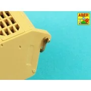 Late model shackle for Pz.Kpfw.VI Tiger Ausf B x4pcs - Aber Models ...