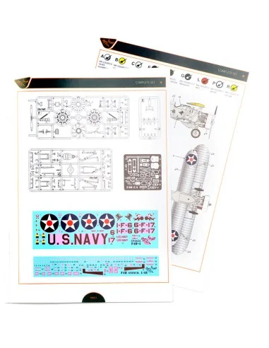 [NO_DESC] F4B-4 U.S NAVY, 1/48 - Clear Prop Models CP4826