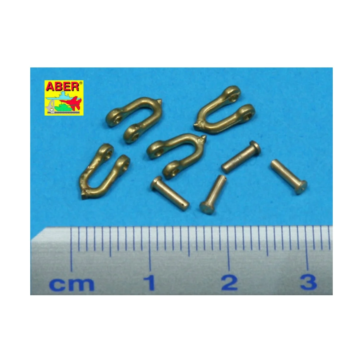 Early model shackle for Pz.Kpfw.VPanther x 4pcs - Aber Models R-14