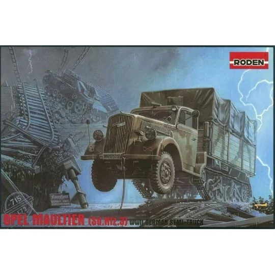 Opel Maultier, 1/72 - Roden 715 Opel Maultier, 1/72 - Roden 715