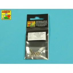 Late model shackle for Pz.Kpfw.V Panther x 4pcs - Aber Models R-16