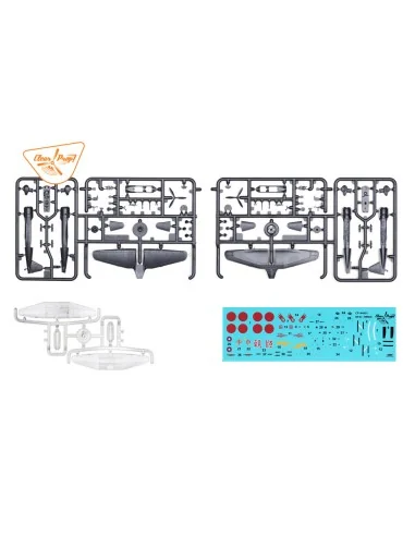[NO_DESC] Ki-51 Sonia (2 in box), 1/144 - Clear Prop Models CP144001