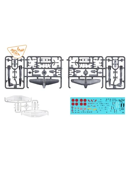 Ki-51 Sonia (2 in box), 1/144 - Clear Prop Models CP144001