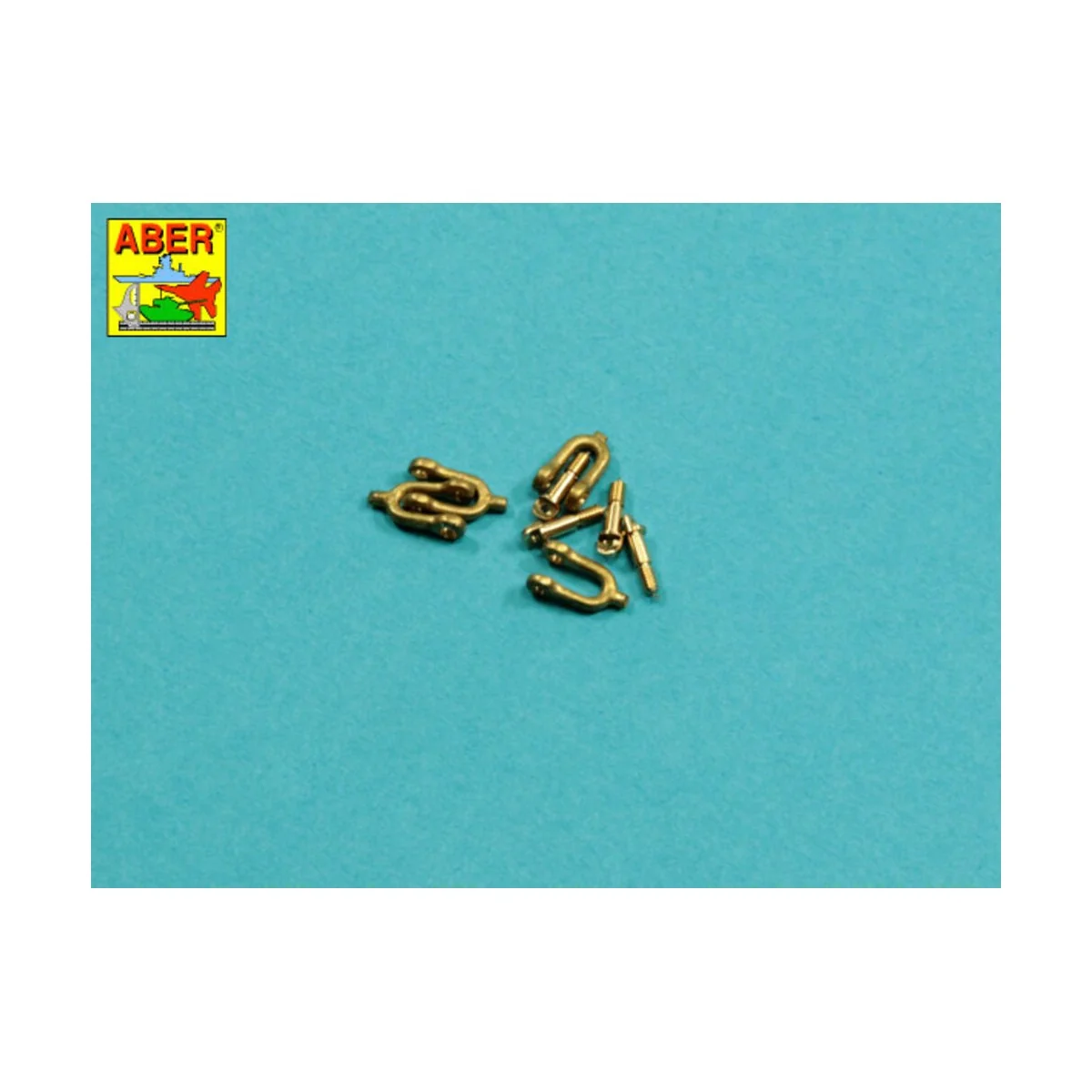 Late model shackle for Pz.Kpfw.V Panther x 4pcs - Aber Models R-16