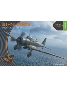 Ki-51 Sonia (2 in box) Reconnaissance, 1/144 - Clear Prop Models CP...