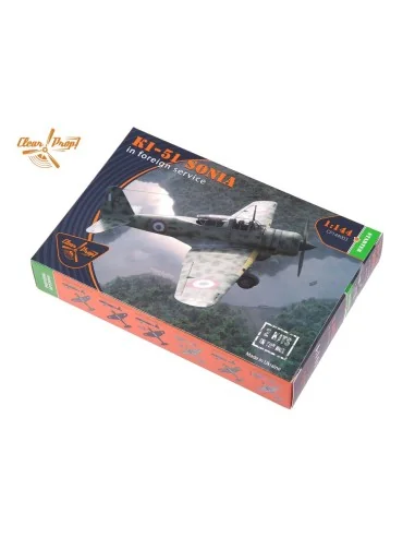 [NO_DESC] Ki-51 Sonia (2 in box) in foreign service, 1/144 - Clear ...