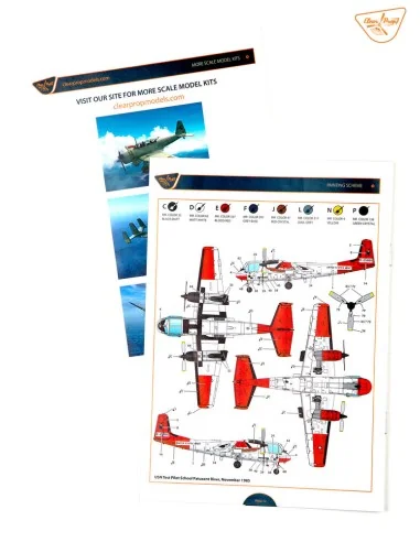 OV-1B Mohawk Pilot School, 1/144 - Clear Prop Models CP144008