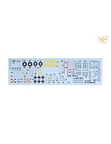 OV-1B Mohawk With SLAR unit, 1/144 - Clear Prop Models CP144009