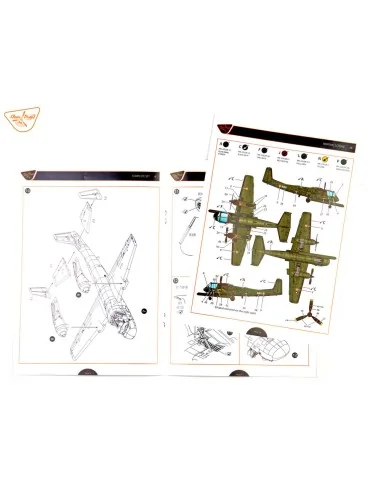OV-1B Mohawk With SLAR unit, 1/144 - Clear Prop Models CP144009