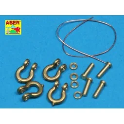 Scale: 1/35 Shackkle for russian tanks KV-1&KV-2x4 - Aber Models R-18