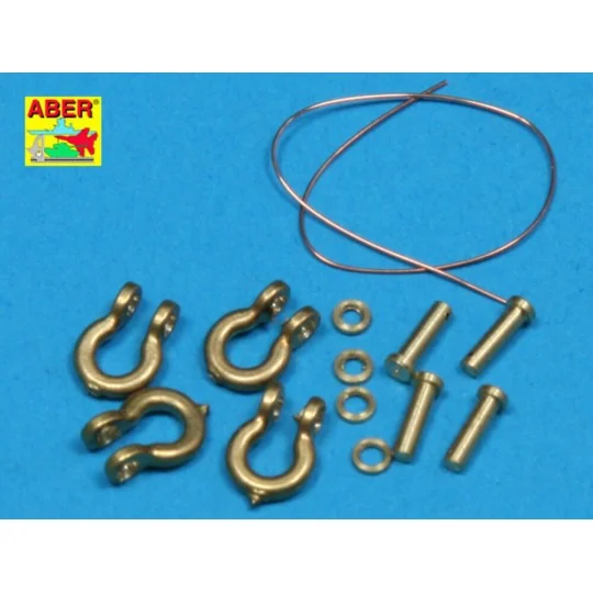 Scale: 1/35 Shackkle for russian tanks KV-1&KV-2x4 - Aber Models R-18