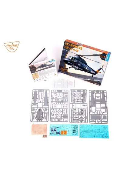 UH-2A/B Seasprite, 1/72 - Clear Prop Models CP72002