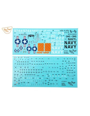 UH-2A/B Seasprite, 1/72 - Clear Prop Models CP72002