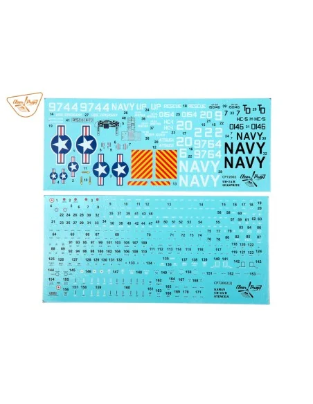 [NO_DESC] UH-2A/B Seasprite, 1/72 - Clear Prop Models CP72002