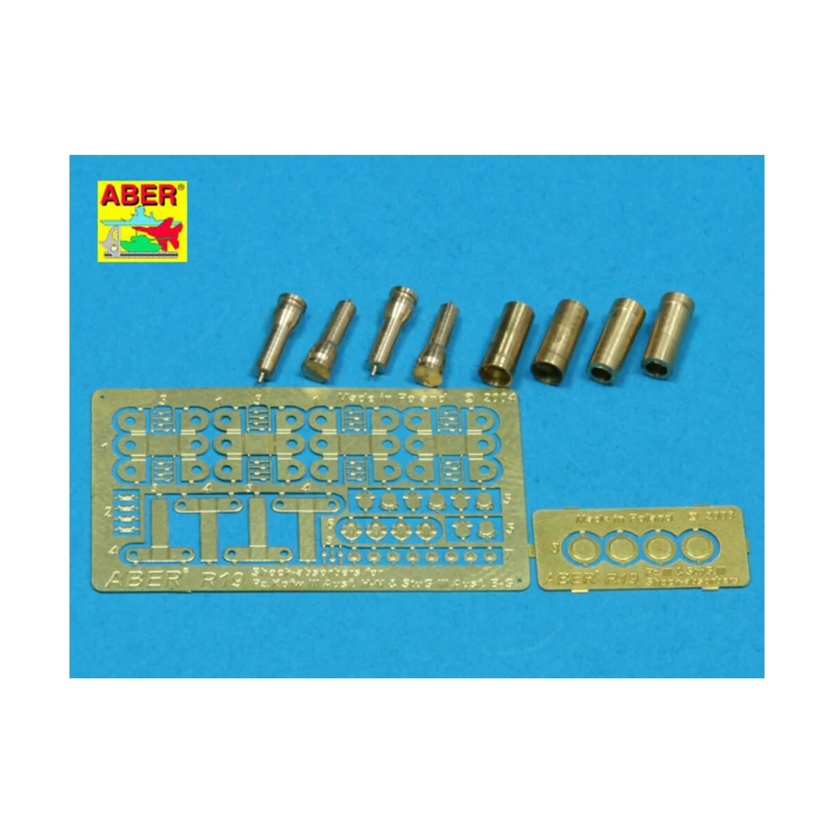 Shock-absorb for Pz.KpfwIIIAusf.H-N&StuGIIIAusf.B-Gx4pcs - Aber Mod...