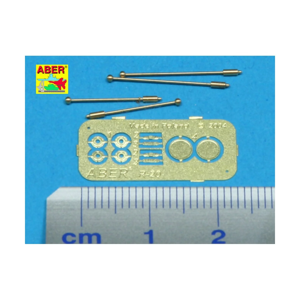 German width indicator for Sd.Kfz.234 x 4 pcs - Aber Models R-20