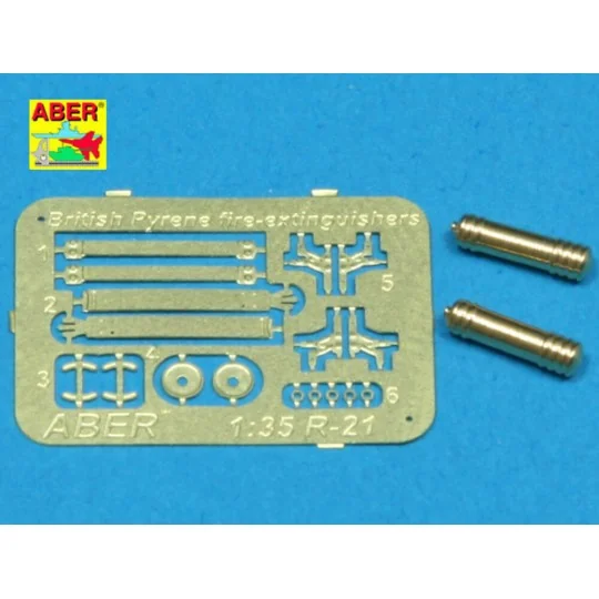 WWII (early)Pyrene Fire-extinguishers used in British Army x2 - Abe... WWII (early)Pyrene Fire-extinguishers used in British Army x2 - Abe...