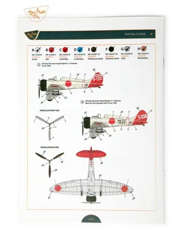 A5M2b Claude (late version), 1/72 - Clear Prop Models CP72009