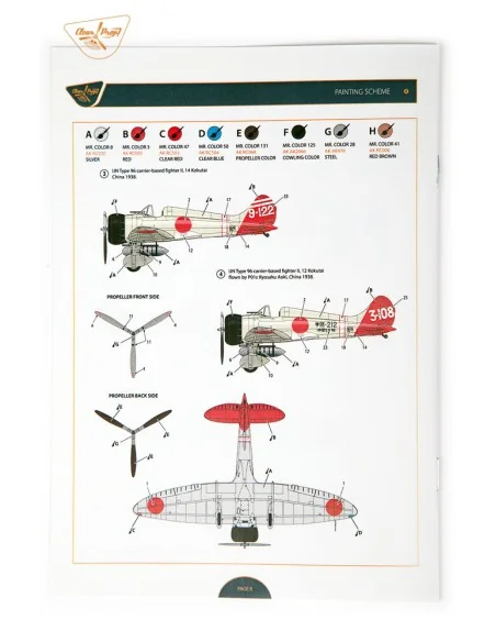 A5M2b Claude (late version), 1/72 - Clear Prop Models CP72009