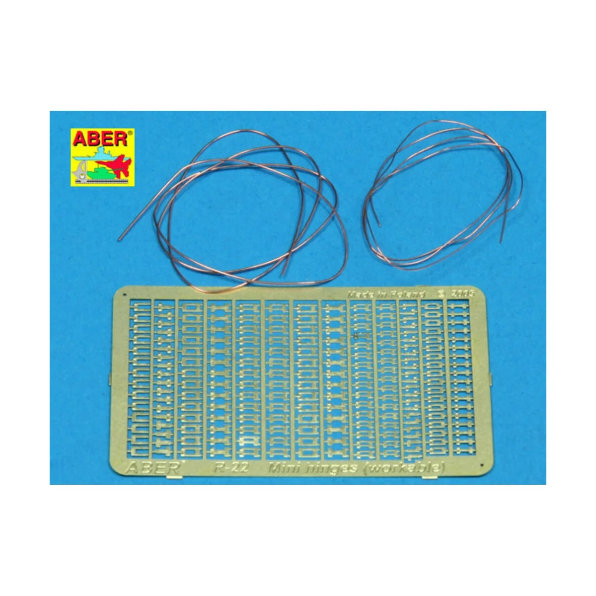 Mini hinges (workable) - Aber Models R-22