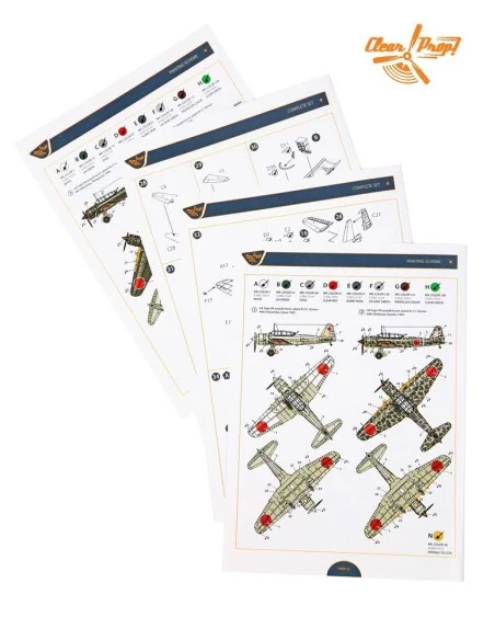 Ki-51 Sonia Reconnaissance, 1/72 - Clear Prop Models CP72012