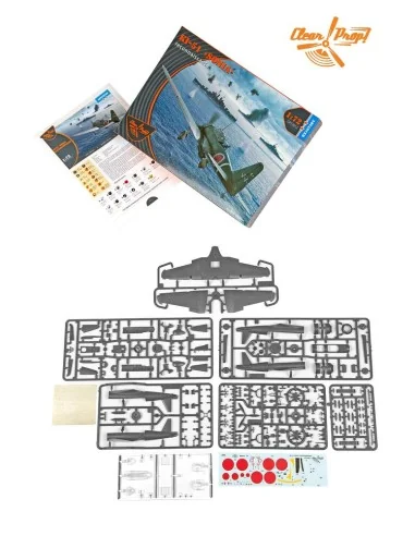 Ki-51 Sonia Reconnaissance, 1/72 - Clear Prop Models CP72012