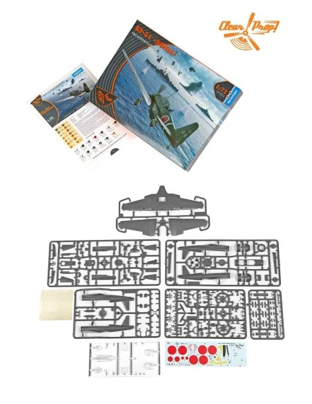 [NO_DESC] Ki-51 Sonia Reconnaissance, 1/72 - Clear Prop Models CP72012