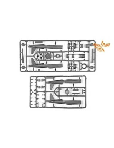 Ki-51 Sonia Reconnaissance, 1/72 - Clear Prop Models CP72012