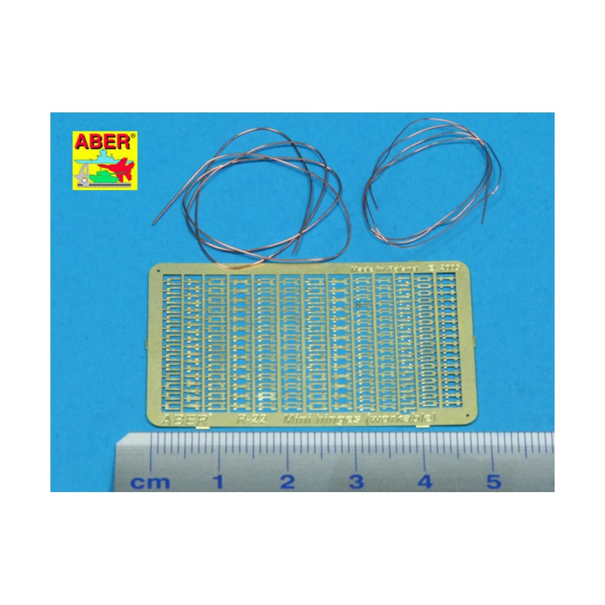 Mini hinges (workable) - Aber Models R-22