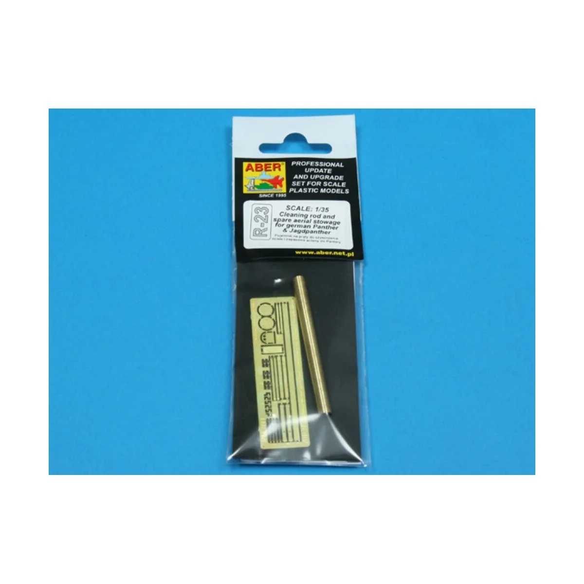 Clean rod and spare aerial stowage for german Panther & Jagdpanther...