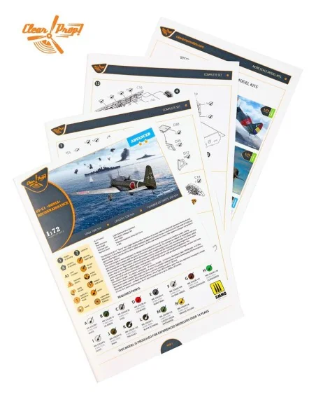 Ki-51 Sonia Reconnaissance, 1/72 - Clear Prop Models CP72012