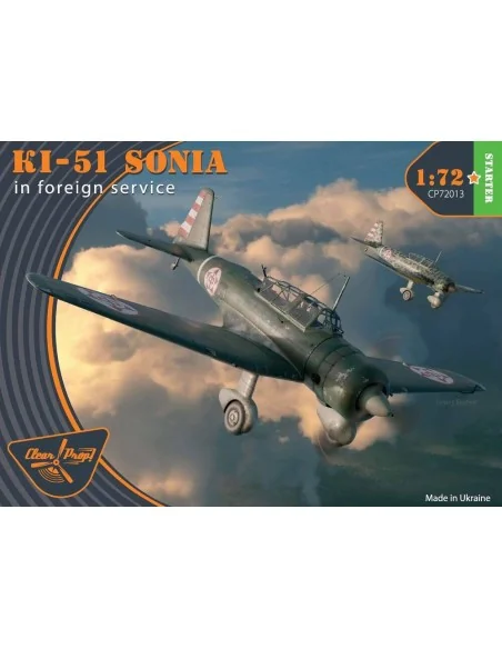 Ki-51 Sonia in foreign service, 1/72 - Clear Prop Models CP72013