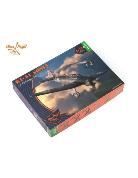 Ki-51 Sonia in foreign service, 1/72 - Clear Prop Models CP72013