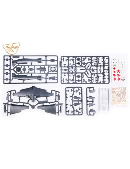 [NO_DESC] La-5 (early version), 1/72 - Clear Prop Models CP72014