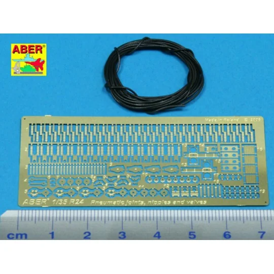 Pneumatic joints, nipples and valves - Aber Models R-24