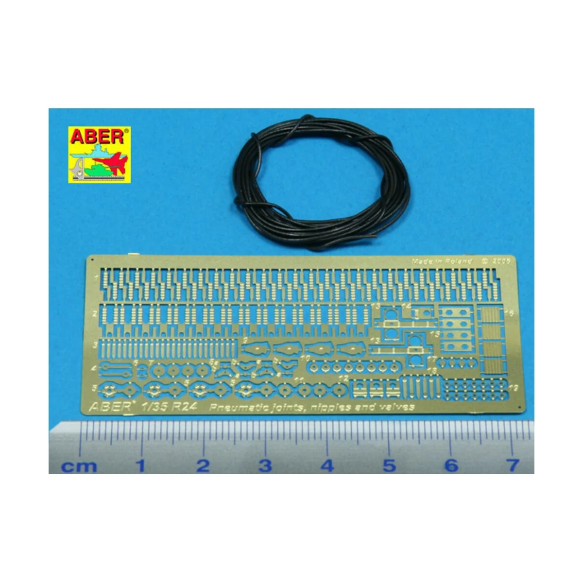 Pneumatic joints, nipples and valves - Aber Models R-24