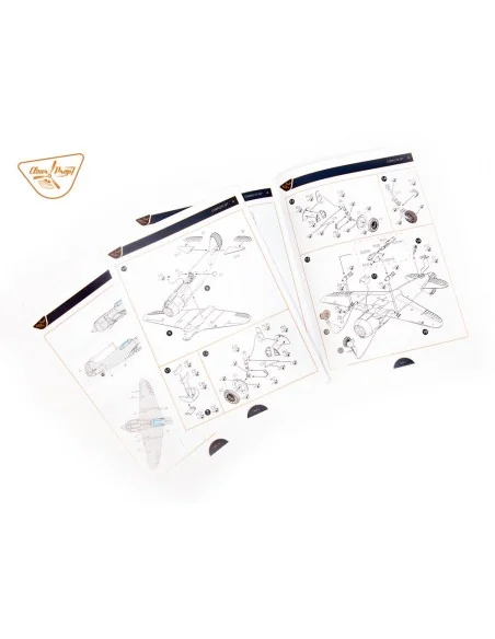 [NO_DESC] La-5 (early version), 1/72 - Clear Prop Models CP72014
