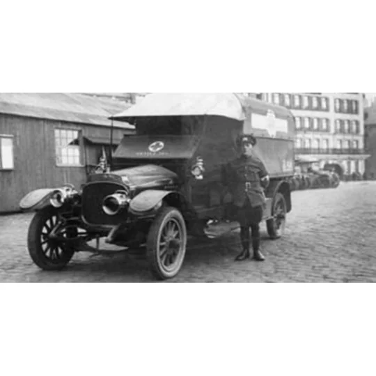 Vauxhall D-type Red cross - Roden 717