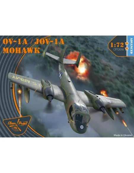 OV-1 A/JOV-1A Mohawk, 1/72 - Clear Prop Models CP72016