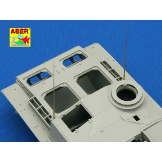 German 2m aerials(set of 3pcs) - Aber Models R-26
