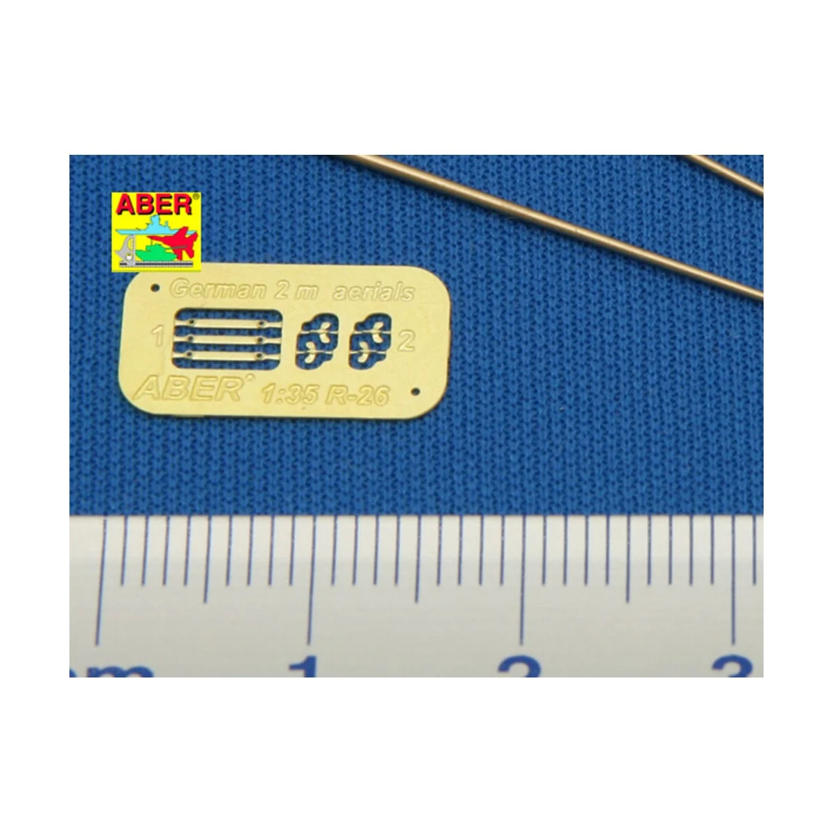 German 2m aerials(set of 3pcs) - Aber Models R-26