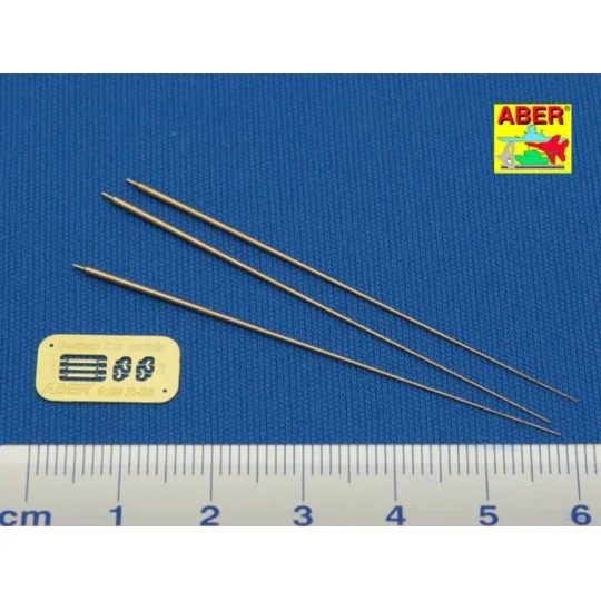 German 2m aerials(set of 3pcs) - Aber Models R-26