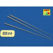 German 2m aerials(set of 3pcs) - Aber Models R-26
