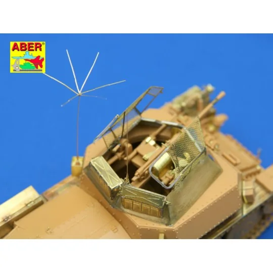 German 1, 4 m aerials - Aber Models R-27 German 1, 4 m aerials - Aber Models R-27