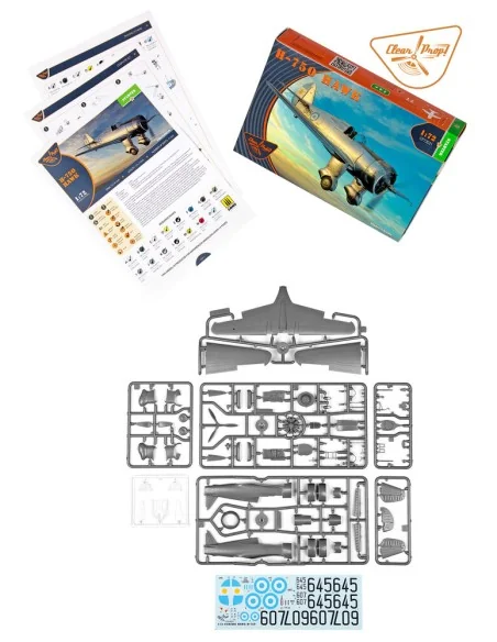 H-75O Hawk, 1/72 - Clear Prop Models CP72021