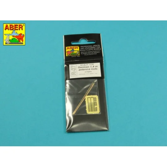 German 1, 4 m aerials - Aber Models R-27 German 1, 4 m aerials - Aber Models R-27