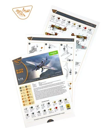 H-75N Hawk, 1/72 - Clear Prop Models CP72022