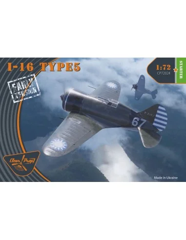 I-16 type 5 (early version), 1/72 - Clear Prop Models CP72024