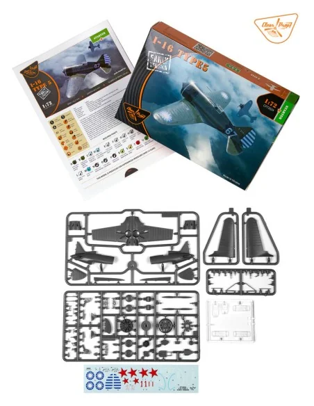 I-16 type 5 (early version), 1/72 - Clear Prop Models CP72024